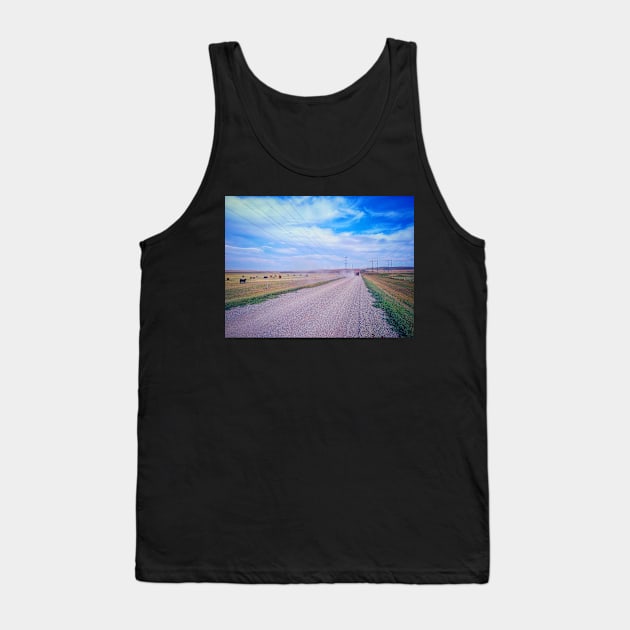 Canadian Prairies near Pincher Creek, Alberta, Canada Tank Top by Nalidsa